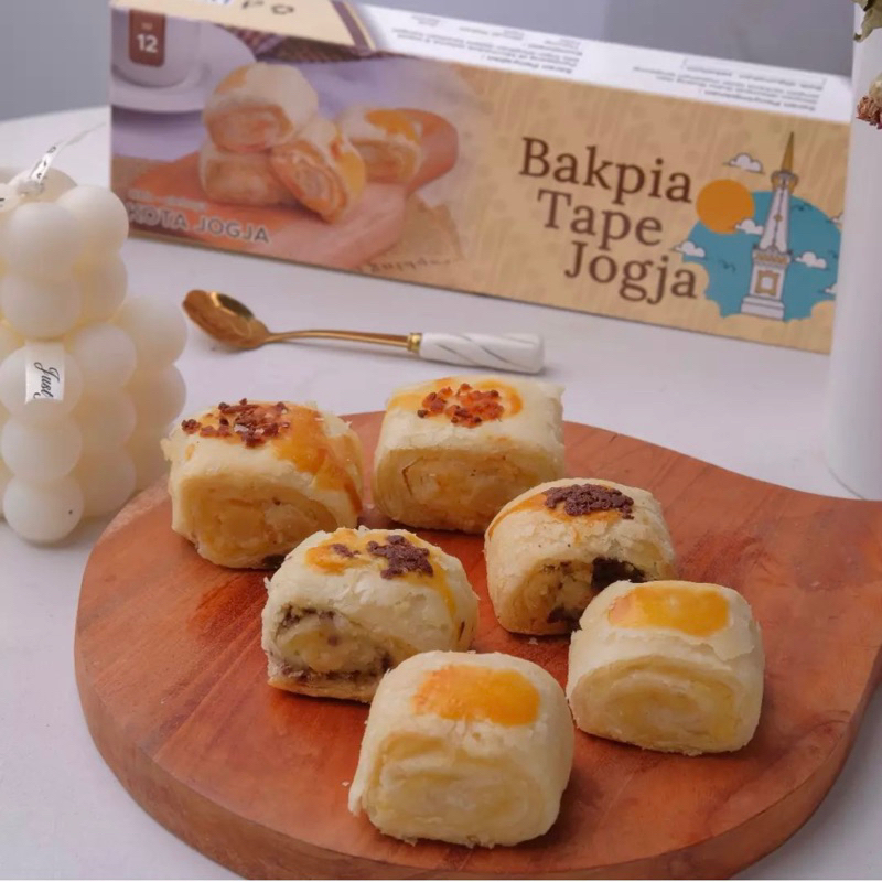 

Bakpia Tape Jogja Isi 12 Oleh-Oleh Jogja