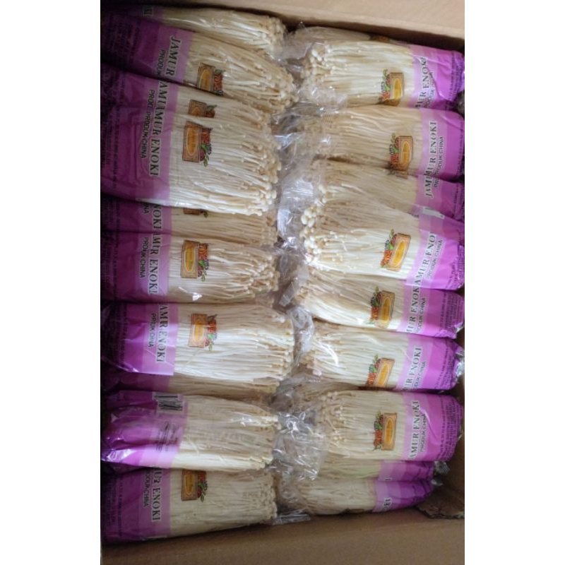 

Jamur Enoki 1 paket 3 Pcs