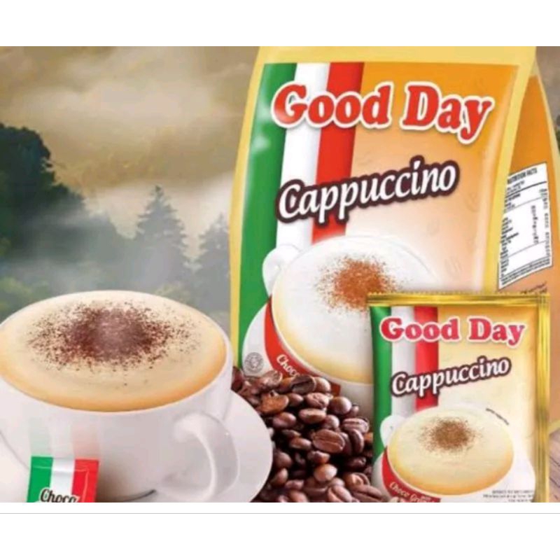 

SEMBAKO - GOOD DAY CAPPUCCINO KOPI INSTANT RENCENG 10 SACHET