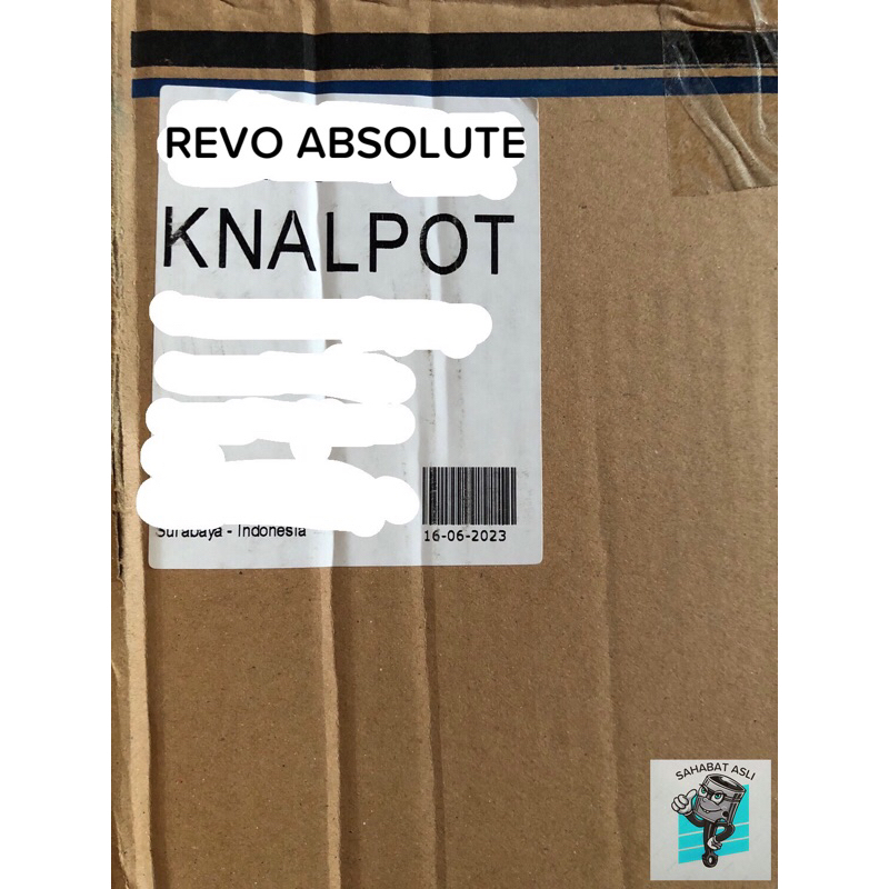 KNALPOT STANDAR JOS MOTOR REVO ABSOLUTE REVO FIT TKD