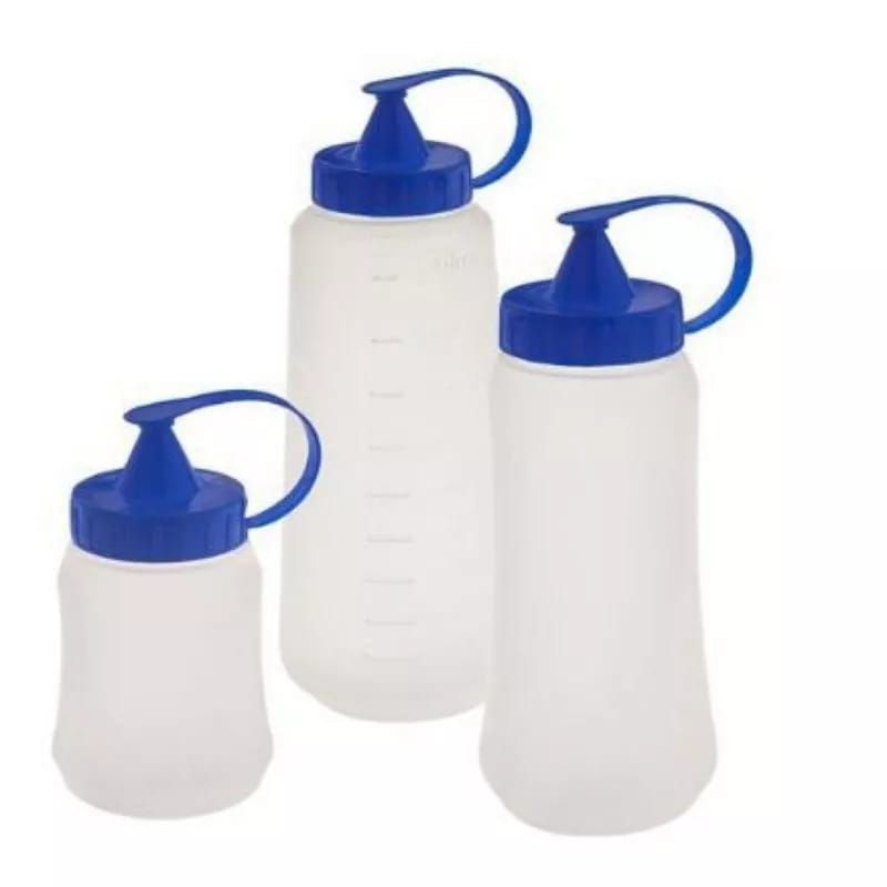 BOTOL KECAP SERBAGUNA 500 ML / BOTOL KECAP MANIS ASIN MAYONAISE MURAH / BOTOL SUSU KENTAL MANIS