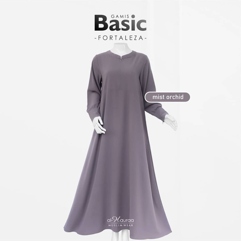 Gamis Basic Fortaleza Al Hauraa - Gamis Fortaleza - Gamis Basic Al Hauraa - Bergo Fortaleza - Jilbab