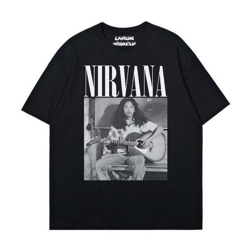 t-shirt Nirvana / mandra