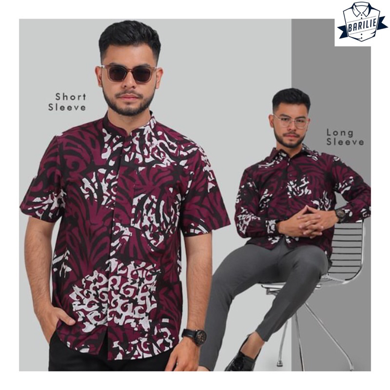BARILIE BATIK PRIA LENGAN PENDEK DEBORA