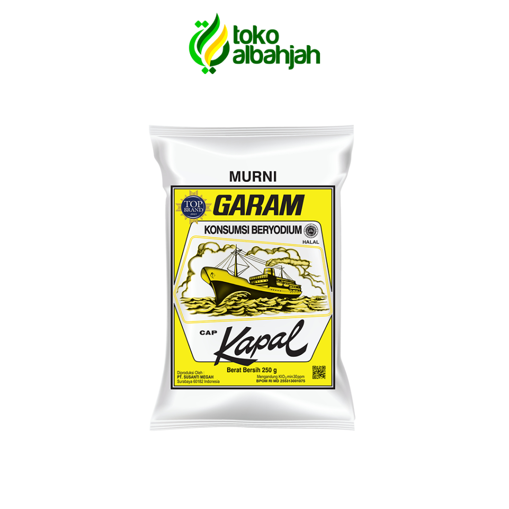 

GARAM MURNI KONSUMSI BERYODIUM CAP KAPAL BAHAN POKOK SEMBAKO MURAH BUMBU DAPUR BUMBU MASAK