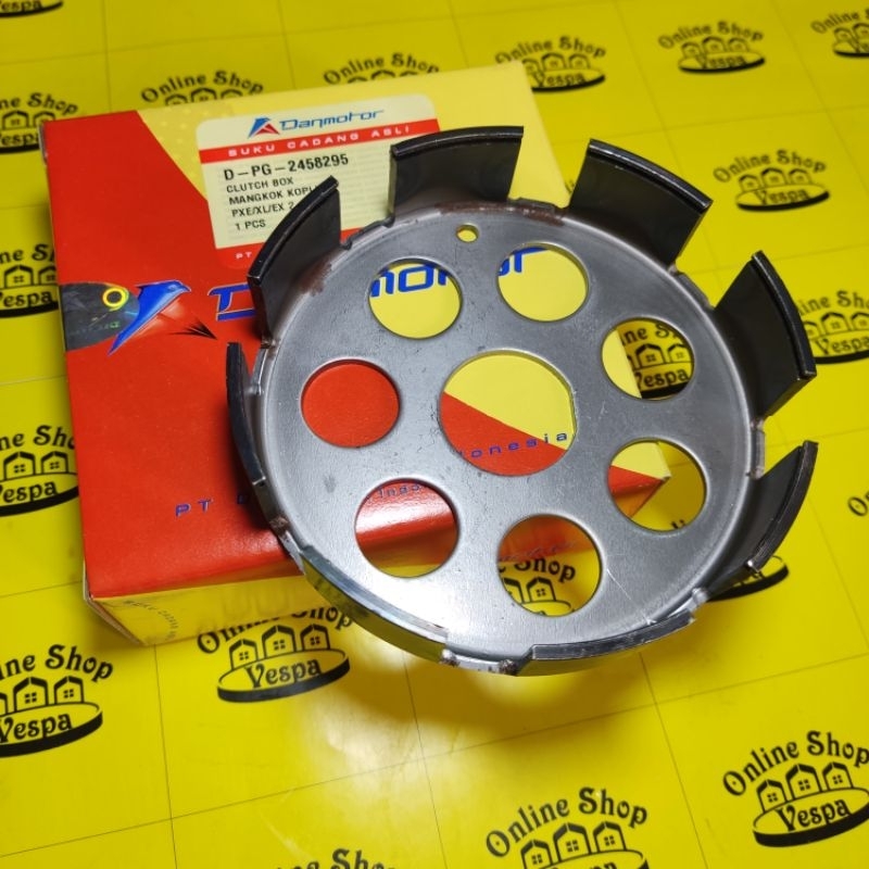 Mangkok Kopling Vespa Excel / Rumah Kopling Vespa Excel Exclusive Pxe Danmotor