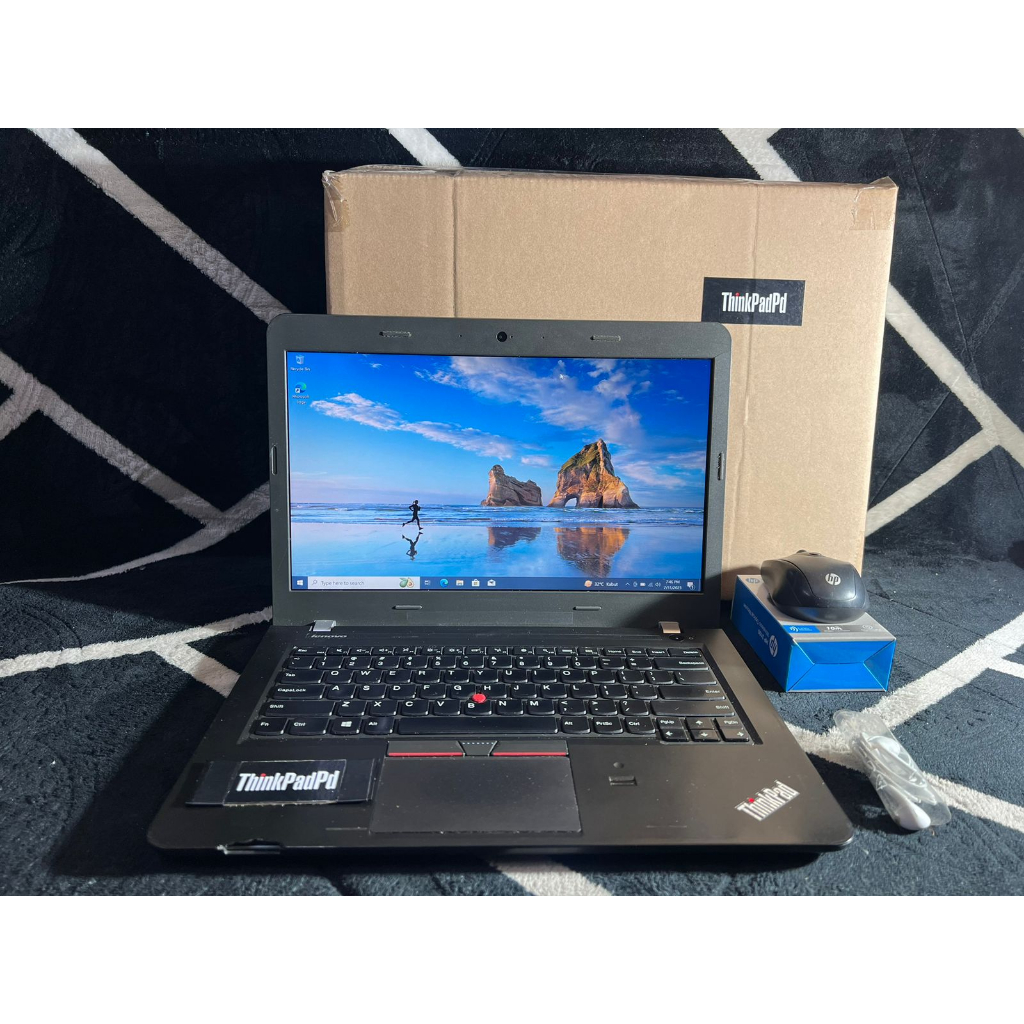 Laptop Gaming Desain Lenovo Thinkpad E450 i5 5200u SSD VGA Radeon R7 Mulus