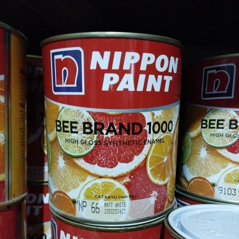 cat kayu besi nippon paint bee brand 1kg warna2