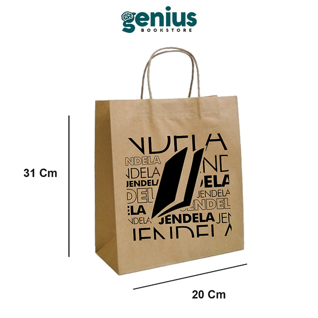 

Tas Paperbag Kertas Kraft Polos Coklat