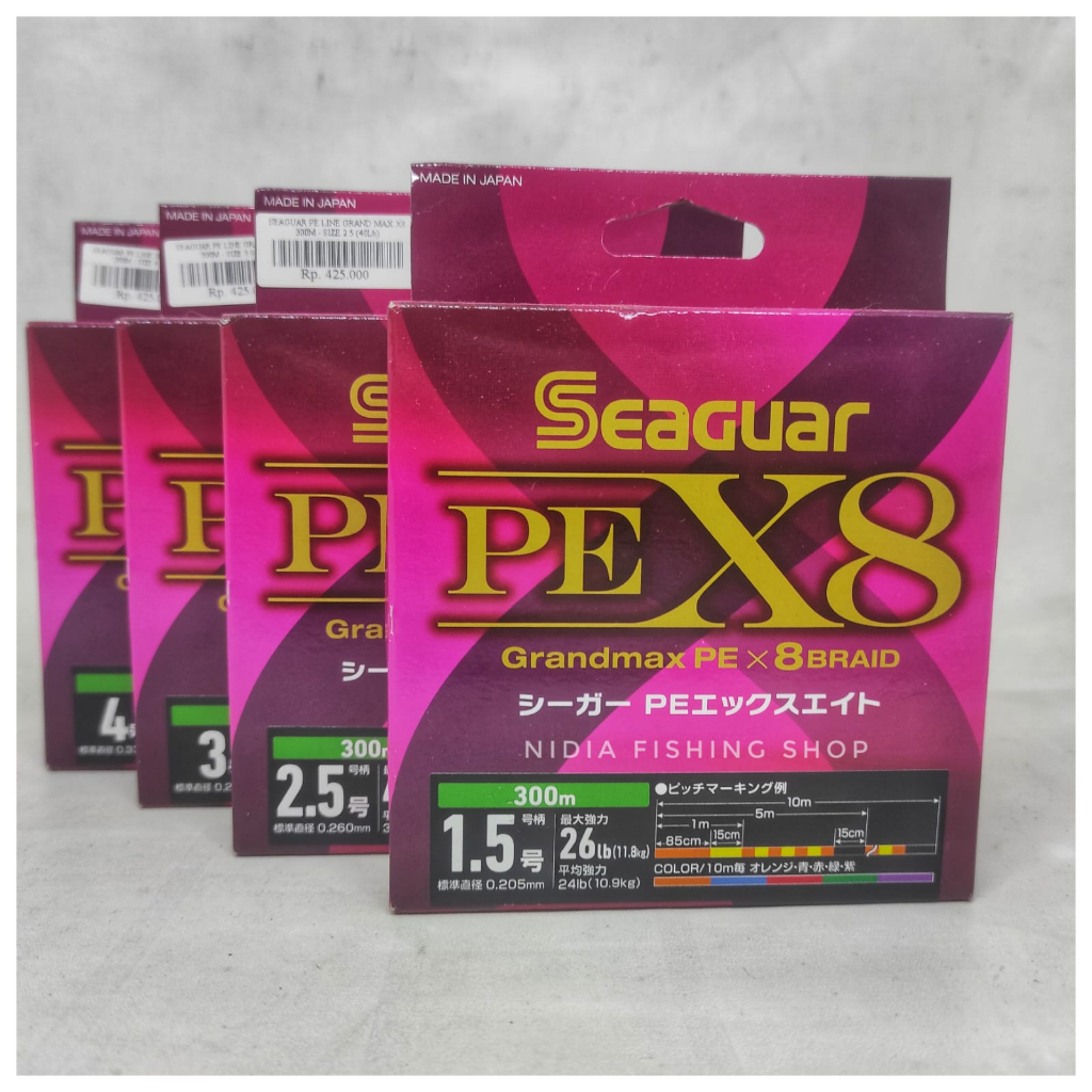 SENAR PANCING PE Seaguar Grandmax X8