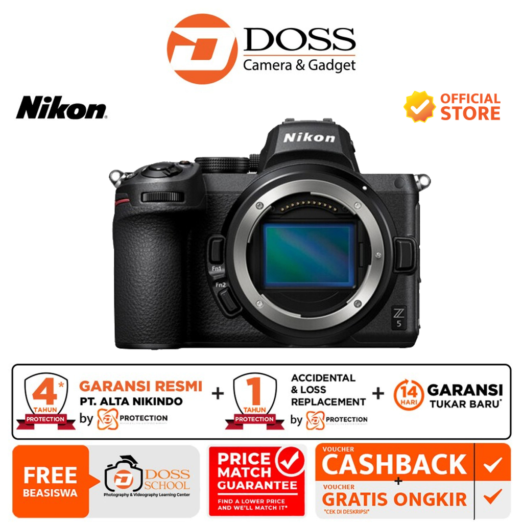 Nikon Z5 Body Only Kamera Mirrorless / Nikon Z5