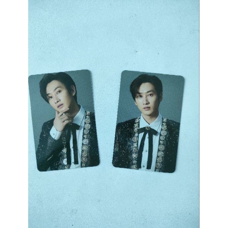 2 Photocard Super Junior Album Renaissance (PC SUJU  leeteuk heechul shindong eunhyuk donghae siwon 