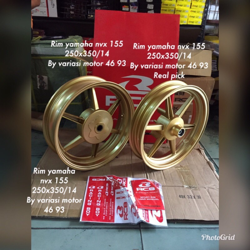 Velg RCB Ring 14 Tromol Aerox 155 / Lexi 125 sp 811 RCB