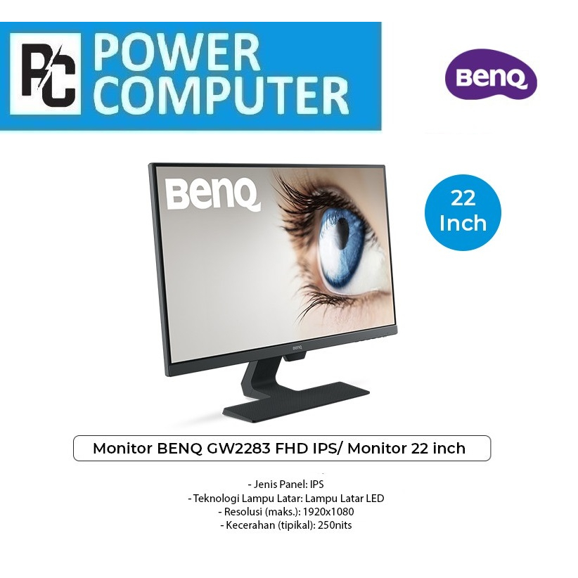 Monitor BENQ GW2283 FHD IPS 22 Inch