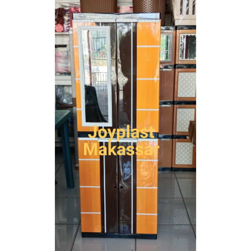 Lemari Pakaian/Lemari Full Rak/Lemari Lipatan/Lemari Print Mini