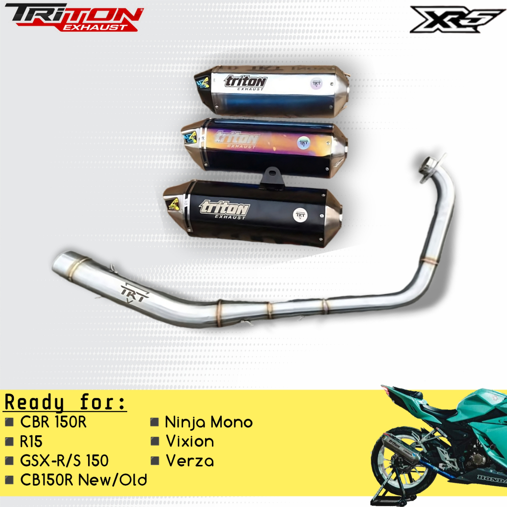 Knalpot Cb150, Cb 150 Old, Cb 150 New, Cbr150, Cbr 150 R, Ninja 250 SL, R 15 V2, R 15 V3, R 15 V4, N