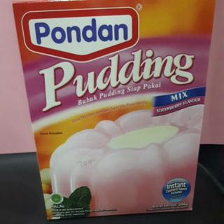

Pondan puding mix strawberry flavour 200gr
