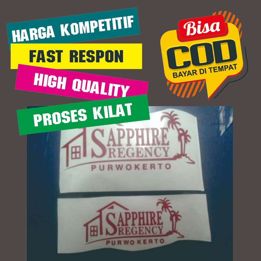 

Cutting Stiker Group Komunitas Klub Warga Komplek Perumahan Bebas Request Bahan Reflektif Posfor 1 warna