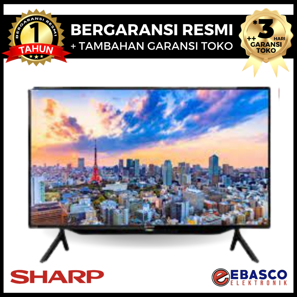 Sharp LED TV 42 Inch 2T C42BD1I Digital TV - Full HD Digital Broadcast Compatible