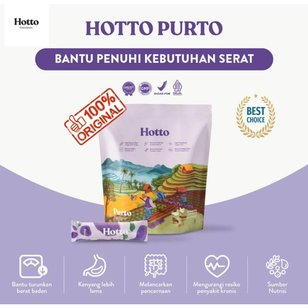 

Hotto Purto Multigrain Untuk Kesehatan Lambung Cegah Gula Darah Dan Kolesterol Hotto Purto Minuman Sehat Rendah Kalori Bantu Atasi Asam Lambung Dan Susah BAB