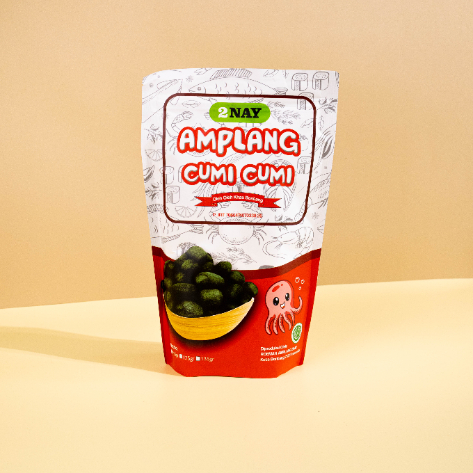 

Amplang Cumi-cumi 2NAY Oleh Oleh Bontang Kalimantan Snack Cemilan