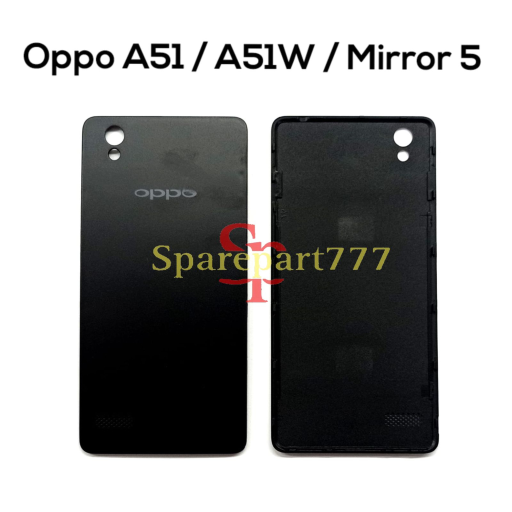 Backdoor Penutup Casing Belakang Handphone A51 / A51W / Mirror 5 - Tutup Baterai Casing Hp