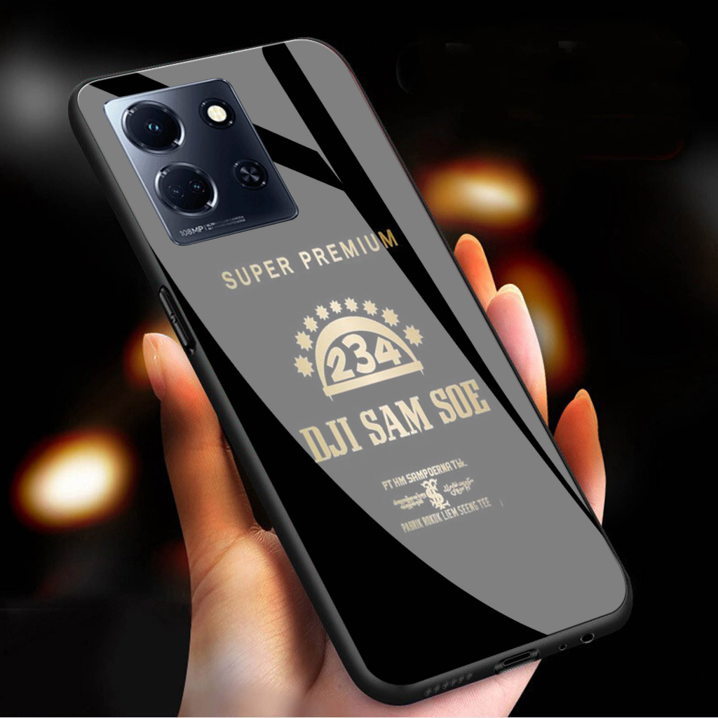 Softcase Glass Infinix Note 30 Note 30 pro  - casing Terbaru handphone - Infinix Note 30 Note 30 pro