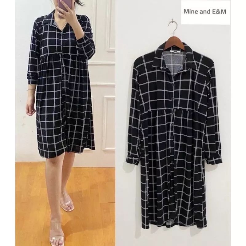 mine button down shirt dress