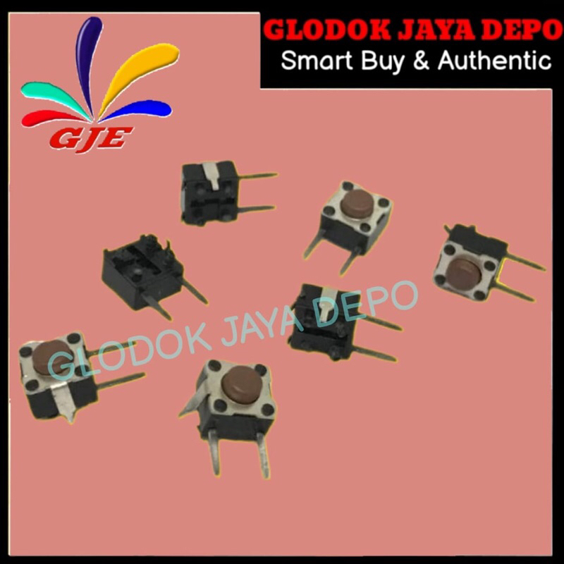SWITCH MINI PUSH ON 2PIN ( 6 x 6 x 4,3 )