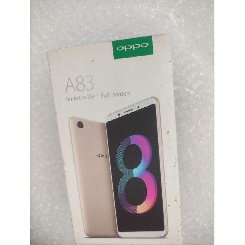 

dus bekas oppo a83