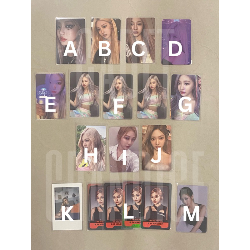 aespa Ningning PC Photocard Album Benefit