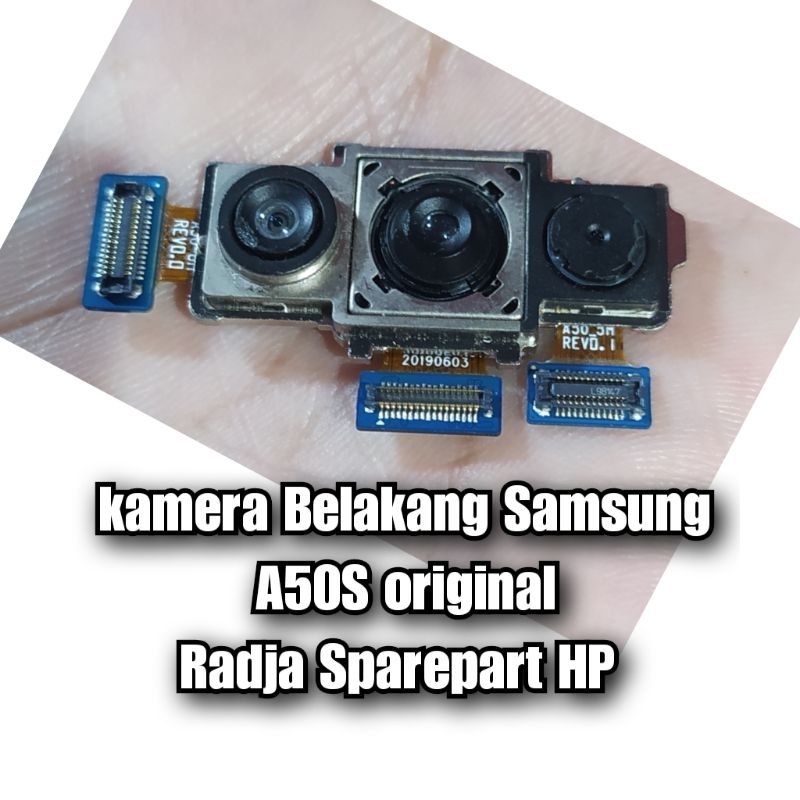 Kamera belakang Samsung A50 original