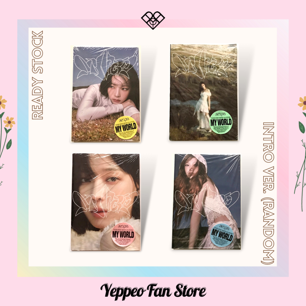 AESPA - MY WORLD (INTRO VER./ POSTER VER./ TABLOID VER./ SMINI VER.)
