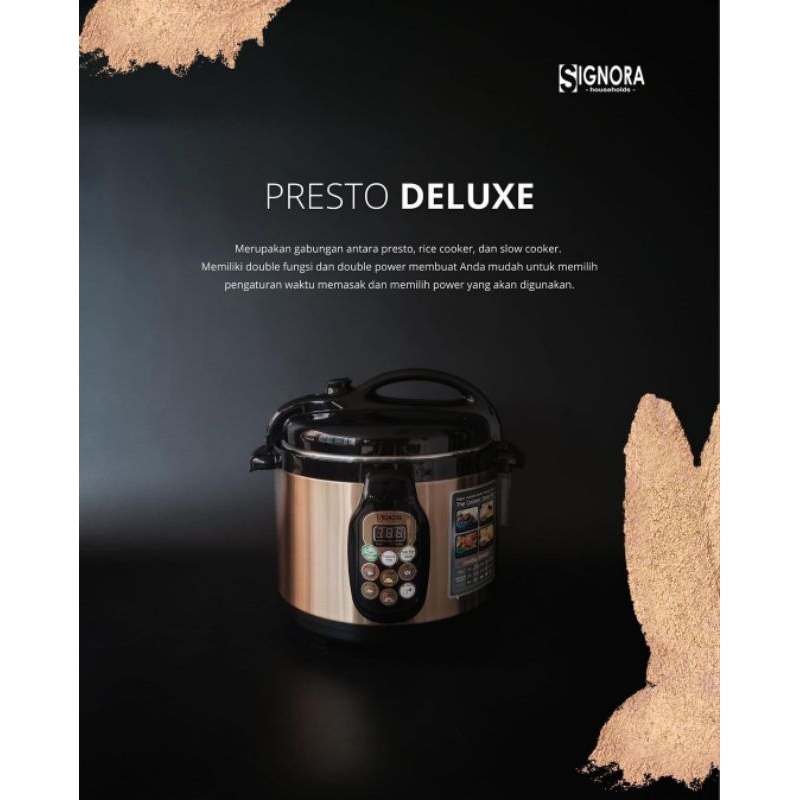 Signora Presto Listrik 5 Liter Deluxe