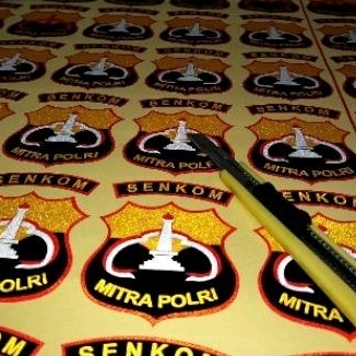stiker Senkom mitra polri