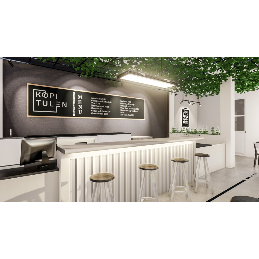 (JASA) DESAIN INTERIOR RUMAH, CAFE, KANTOR - DESAIN 3D & CAD 2D