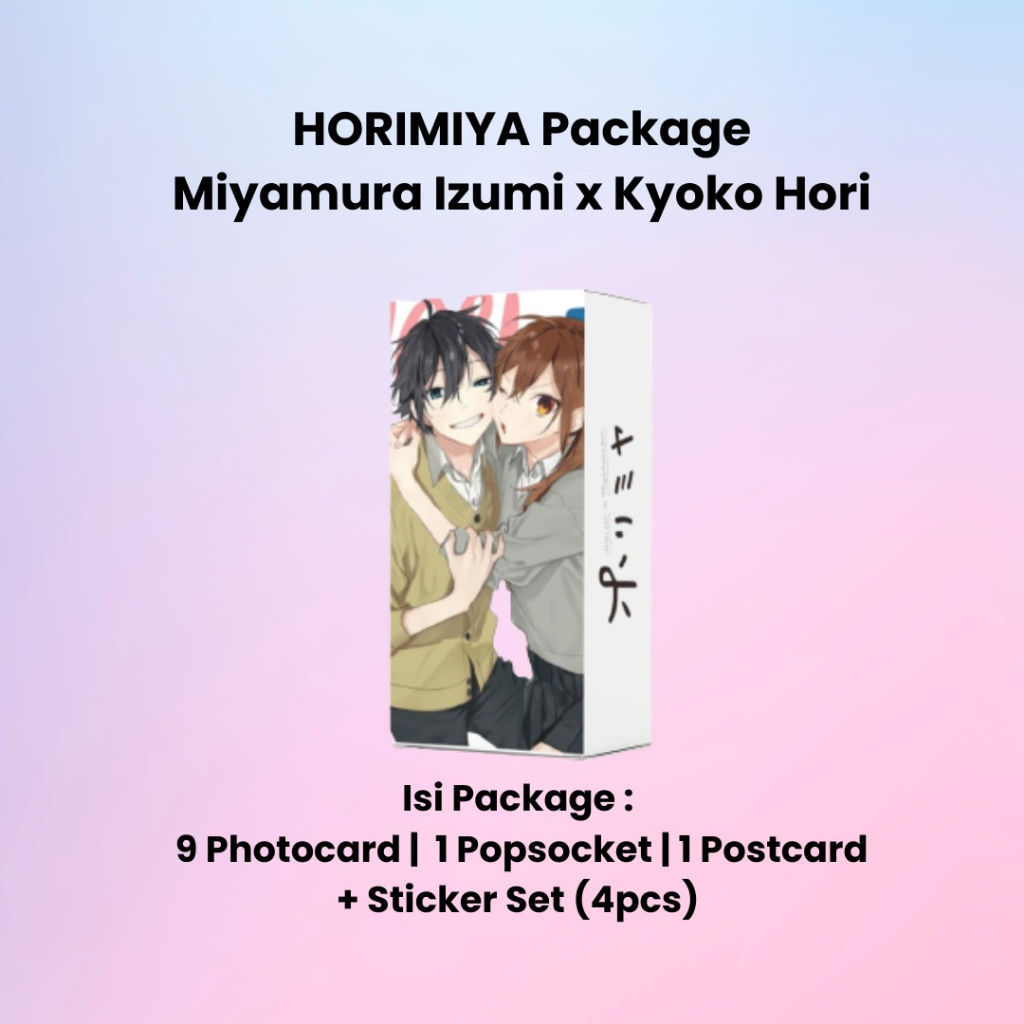 Horimiya Package Miyamura Izumi x Kyoko Hori