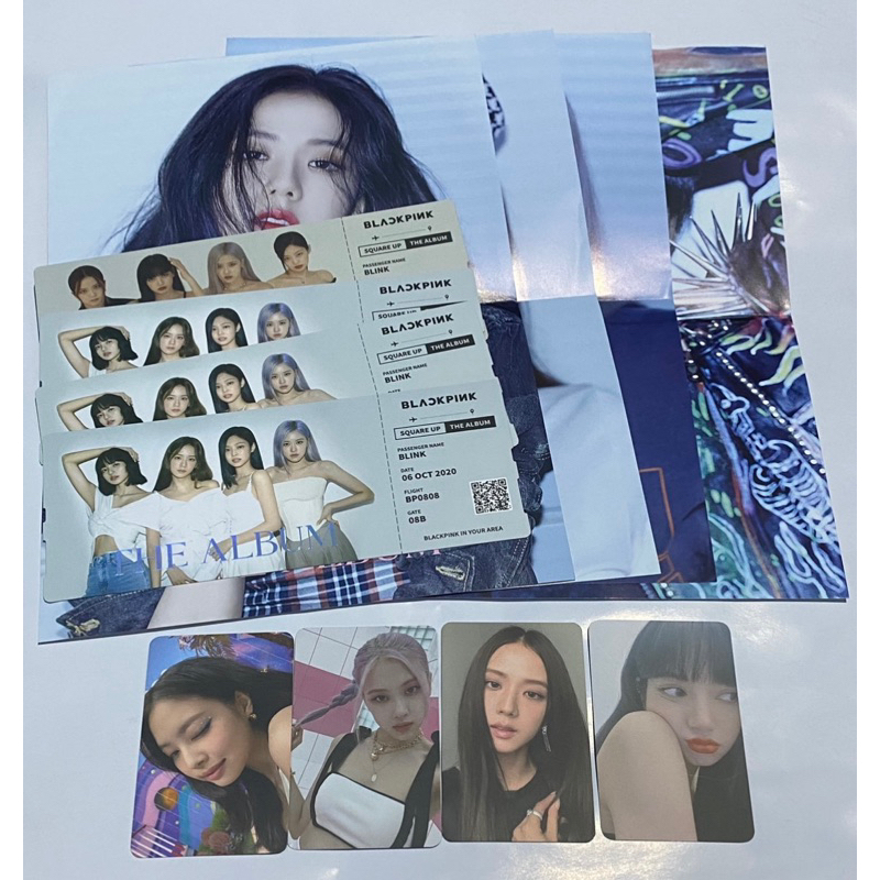 OFFICIAL POB BENEFIT KTOWN THE ALBUM BLACKPINK JISOO JENNIE ROSE LISA