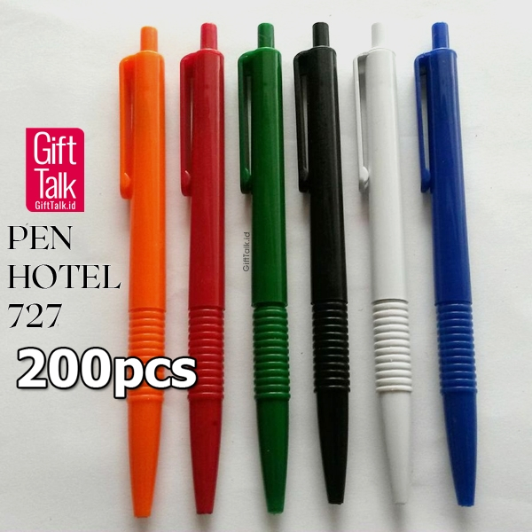 

Pulpen Hotel Ulir Promosi bisa Custom Logo M727