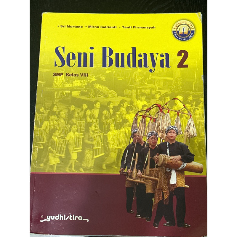 BUKU SENI BUDAYA 2 YUDHISTIRA 2 smp 8