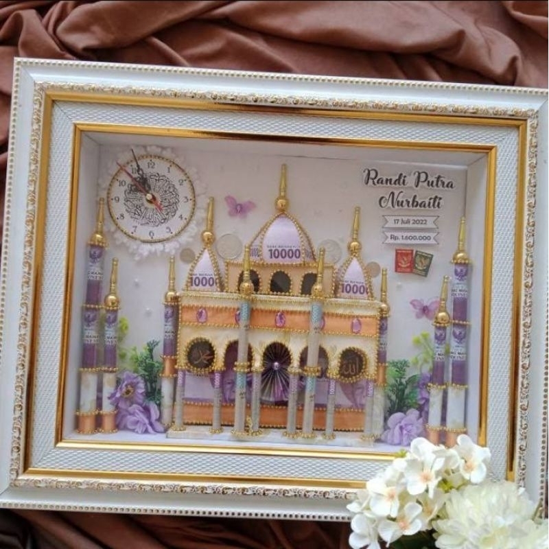 Mahar Custom Bentuk Masjid