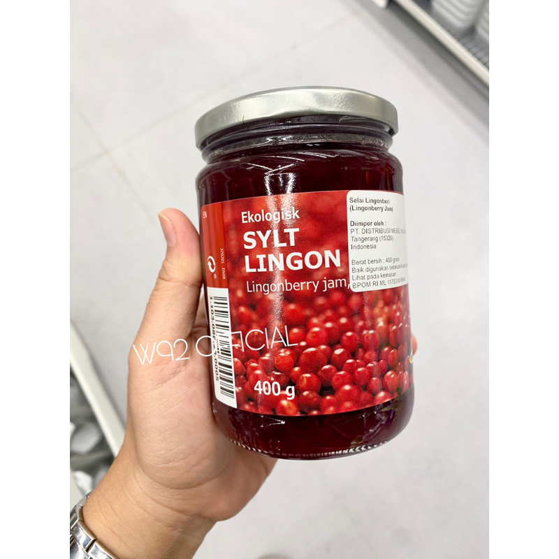 

IKEA SELAI SLYT LINGONBERRY JAM 400g ORIGINAL
