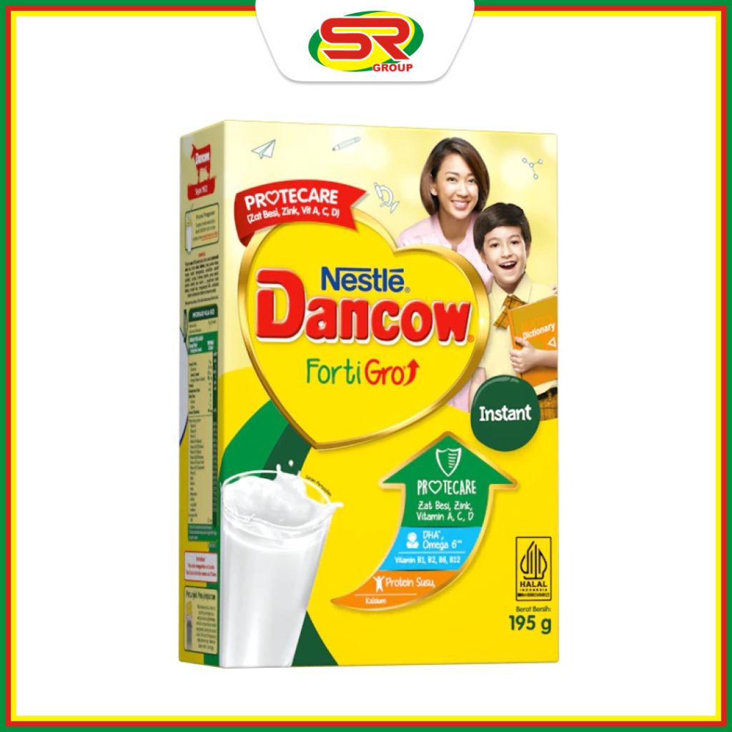 

DANCOW FORTIGRO 195GR - COKLAT | FULLCREAM | INSTAN