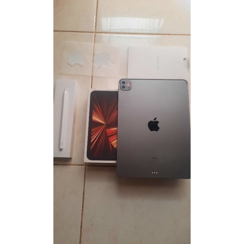 ipad pro m1 128gb + apple pencil gen 2nd ex inter