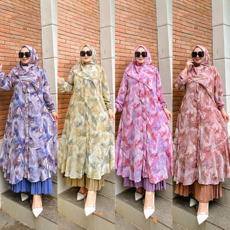 SET TUNIK ZULAIKHA BY POPPI SYARI