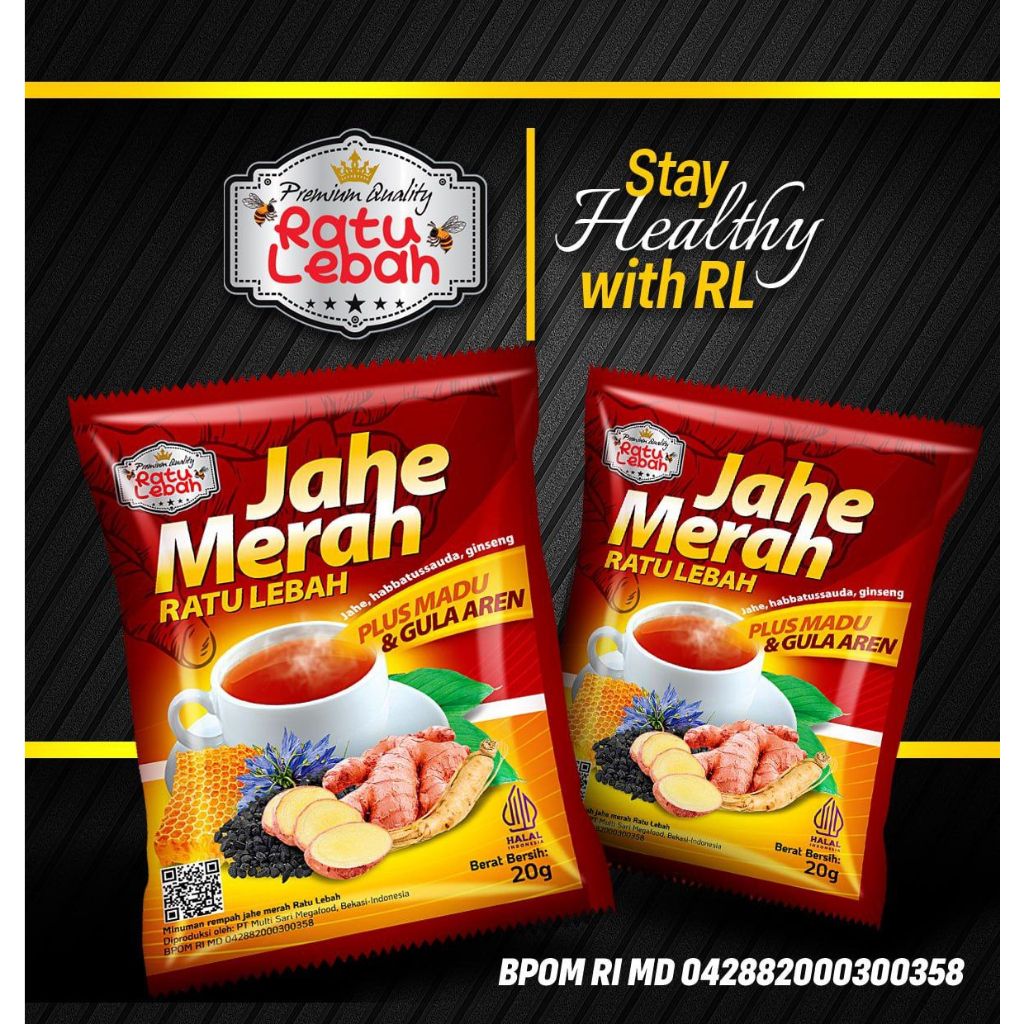 

JAHE MERAH Ratu Lebah Sachet