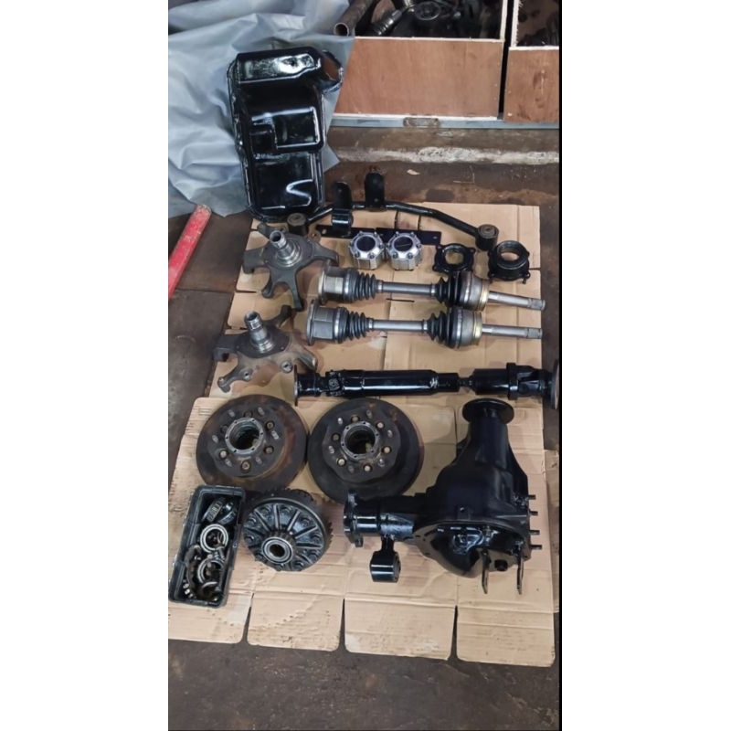 gardan depan nissan terrano custom