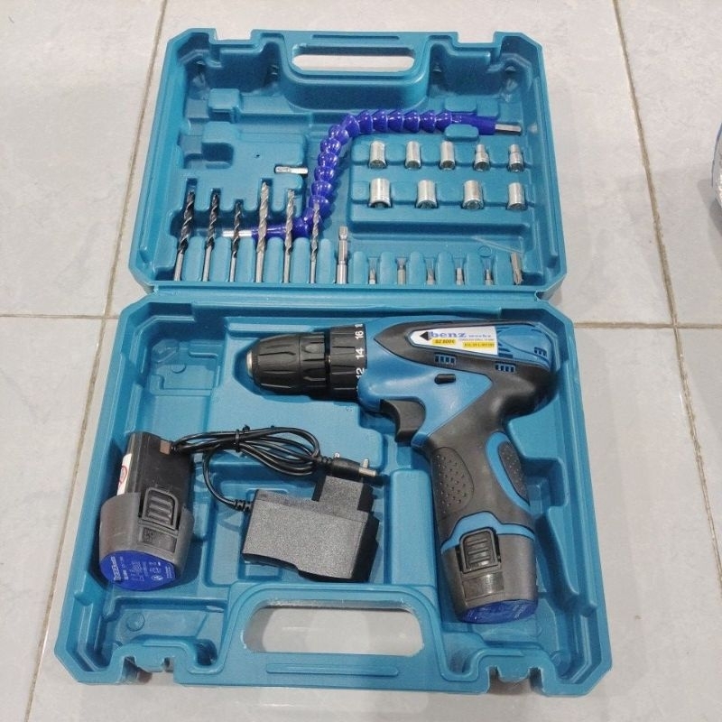 BENZ mesin bor cordless / mesin bor chas BENZ / mesin bor baterai BENZ