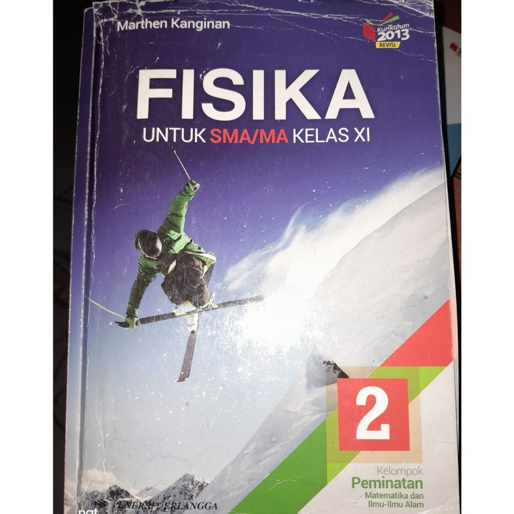 BUKU FISIKA kelas 12 SMA / Original