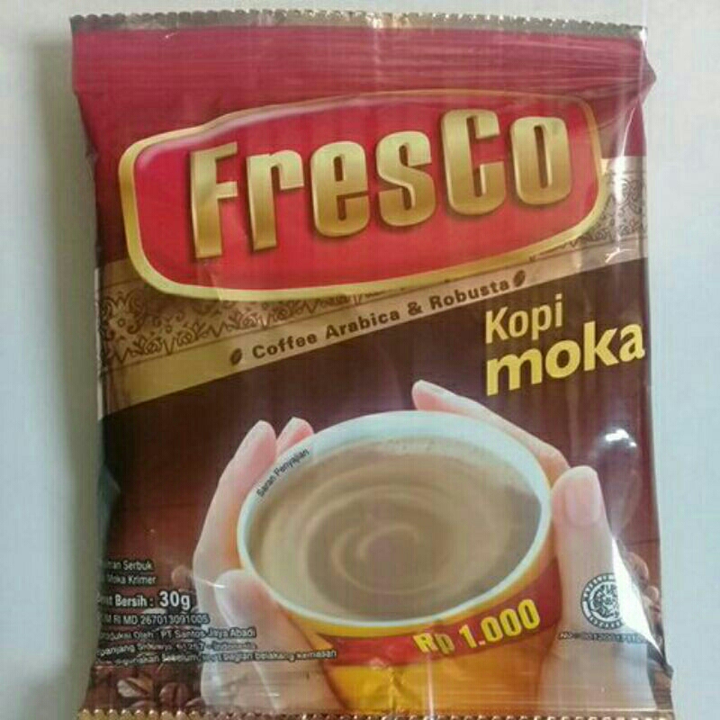 

~MOS~ Kopi Fresco. Kopi Sachet. Minuman